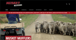Desktop Screenshot of musketmufflers.com