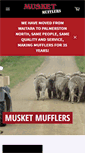 Mobile Screenshot of musketmufflers.com